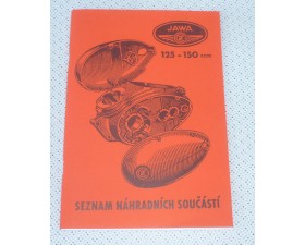 KATALOG NÁHRADNÍCH DÍLŮ - JAWA/ČZ 125/351, 150/352